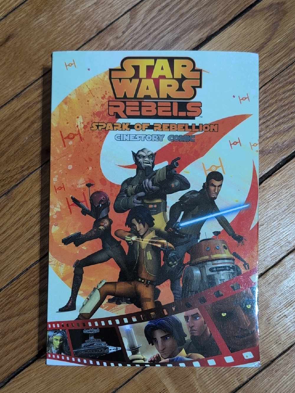 Star Wars Rebels Orange Red Blue Spark of Rebellion Comic
